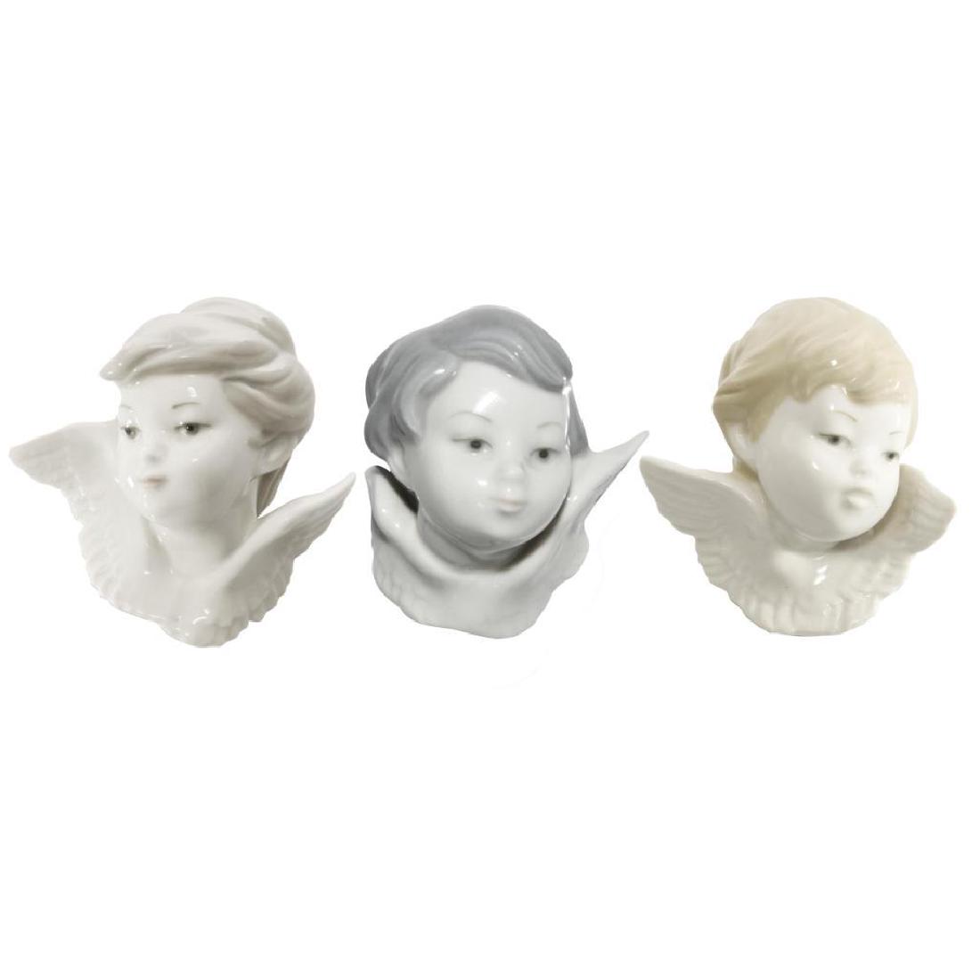 GROUP OF 3 LLADRO FIGURINES OF ANGELS CHERUBS (1 of 4)