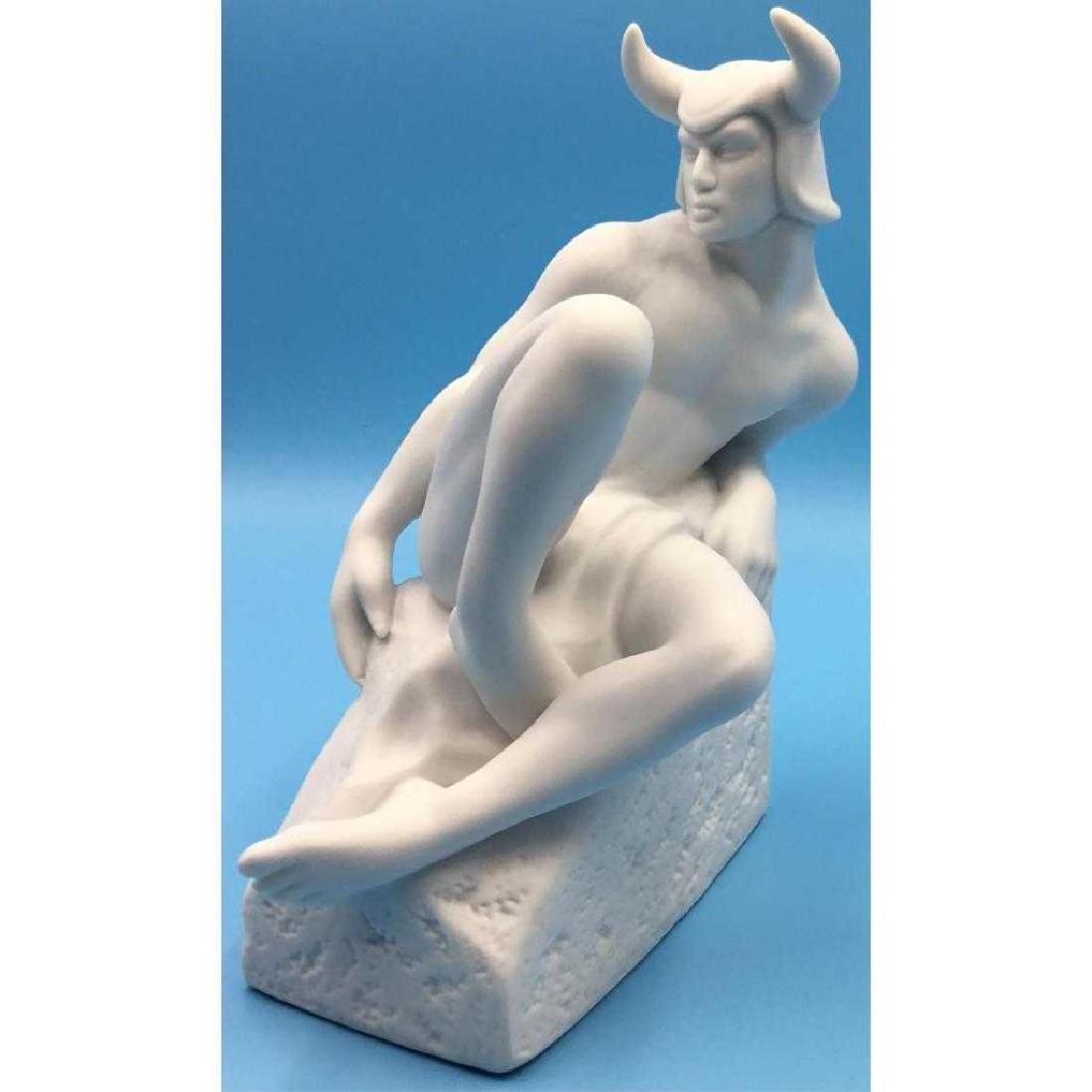 ROYAL COPENHAGEN ZODIAC TAURUS MALE FIGURINE (1 of 5)