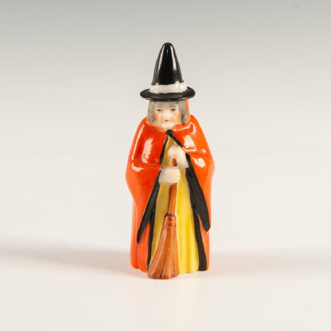 ROYAL WORCESTER WITCH CANDLE SNUFFER