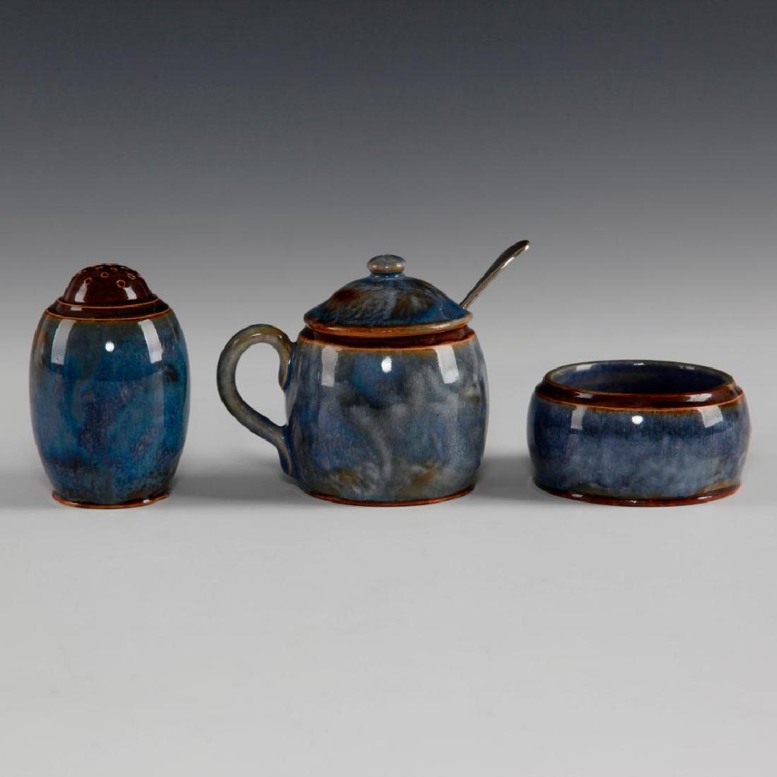 SET OF 3 DOULTON LAMBETH ART NOUVEAU CONDIMENT CRUET (1 of 3)