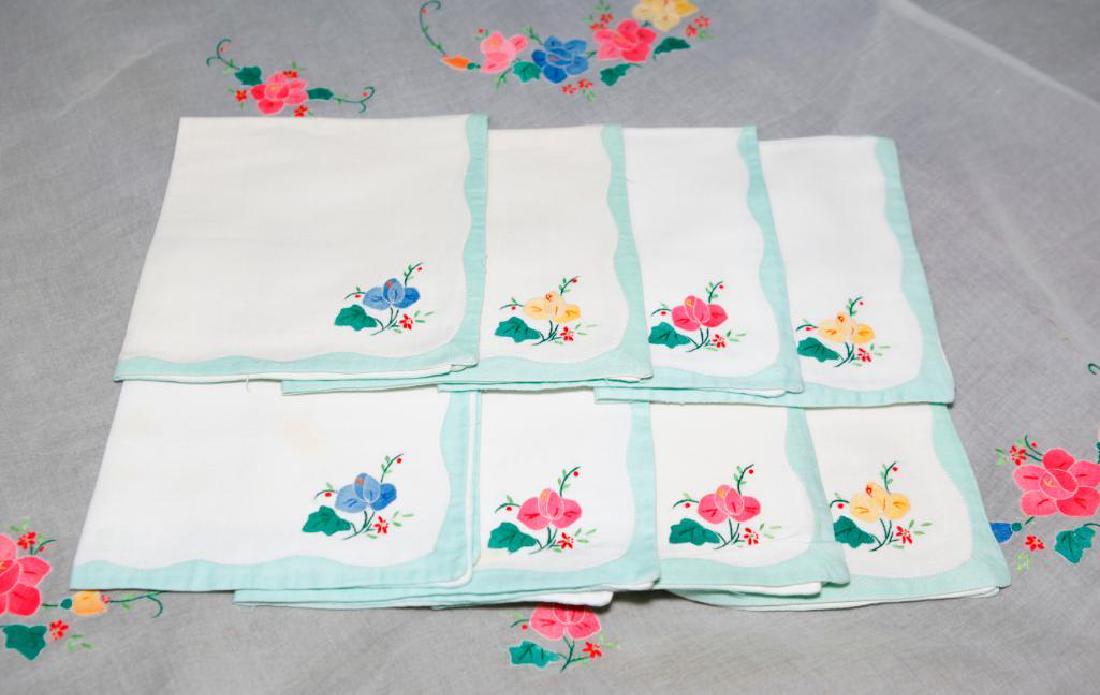 VINTAGE MADEIRA ORGANDY AND 100% BELGIAN LINEN SET (1 of 3)