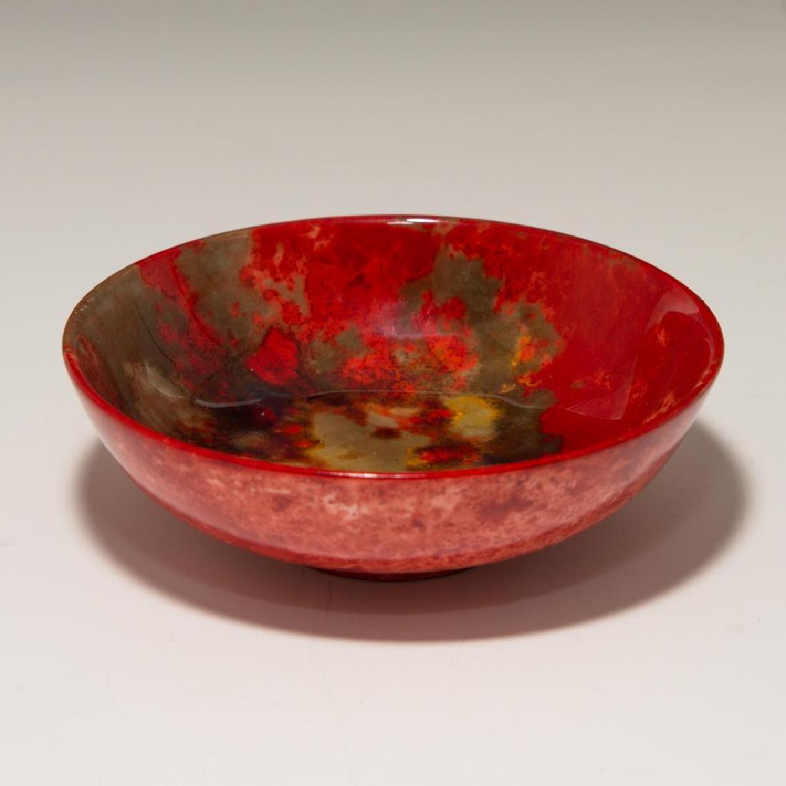 ROYAL DOULTON FLAMBE DISH BOWL PLATE BY NOKE (1 of 5)