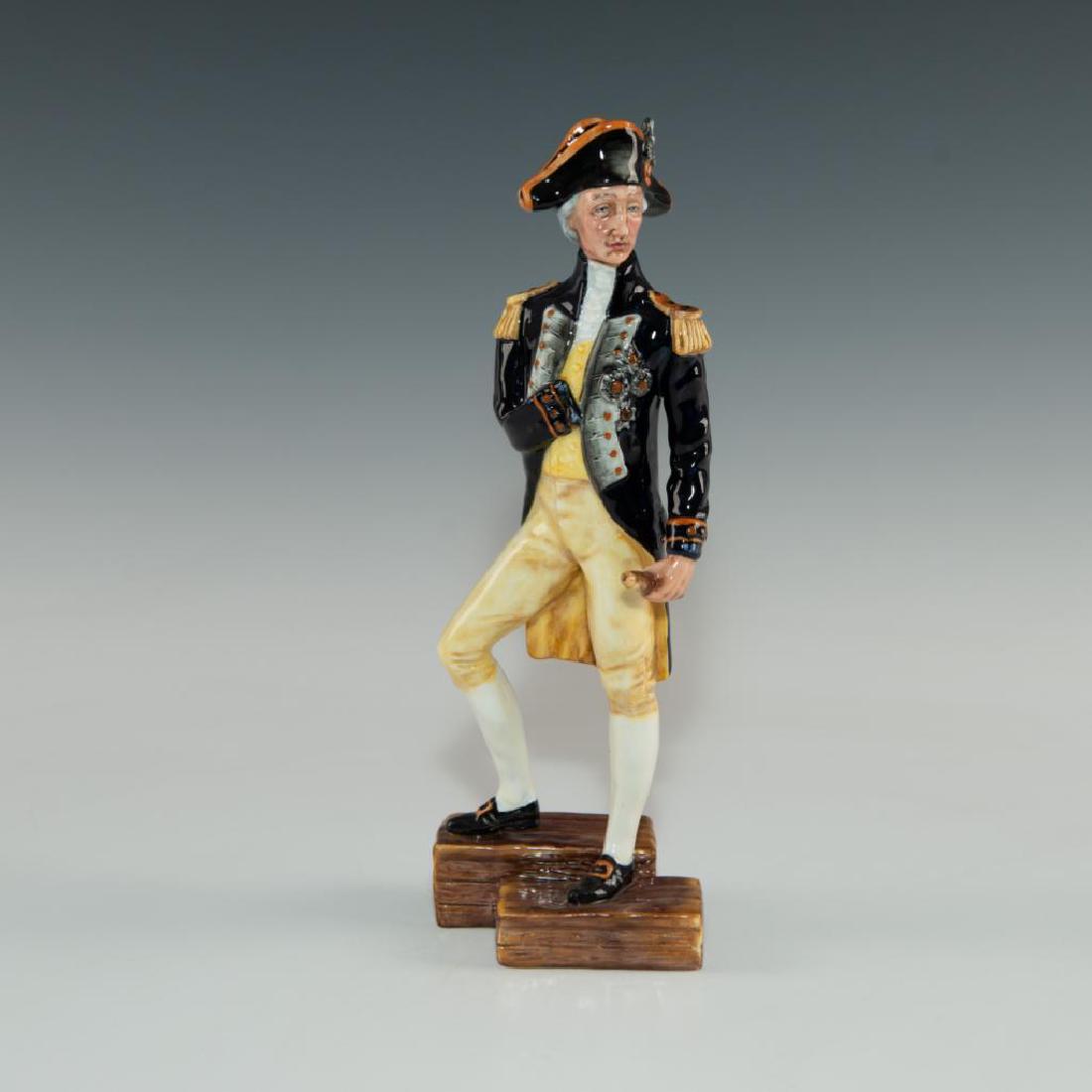 ROYAL DOULTON PORCELAIN FIGURINE LORD NELSON (1 of 3)