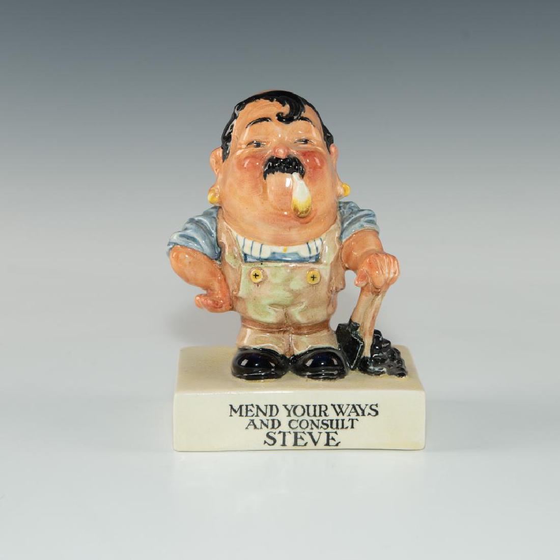 ROYAL DOULTON "STEVE" ADVERTISING FIGURINE (1 of 5)