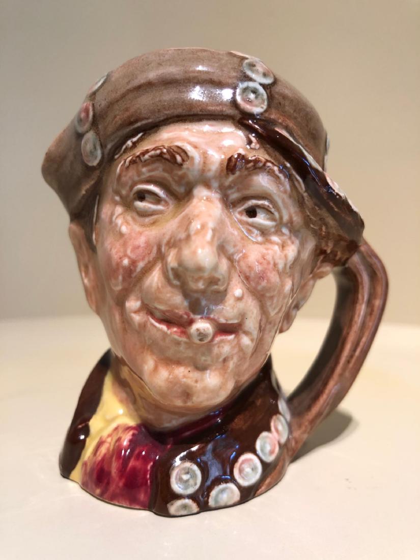 ROYAL DOULTON PEARLY BOY SMALL SIZE JUG WITH BROWN PEAK (1 of 5)