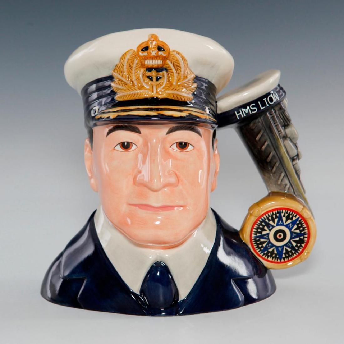 ROYAL DOULTON ADMIRAL BEATTY LARGE CHARACTER JUG D7726 (1 of 4)