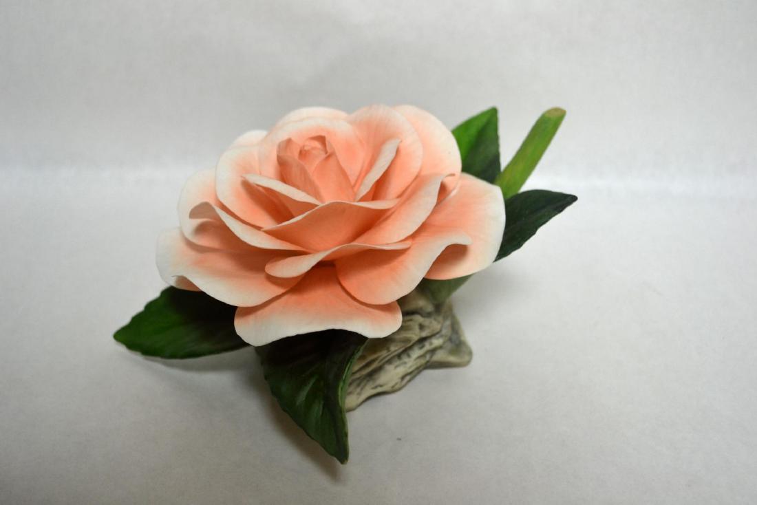 BOEHM PORCELAIN PEACH ROSE (1 of 4)