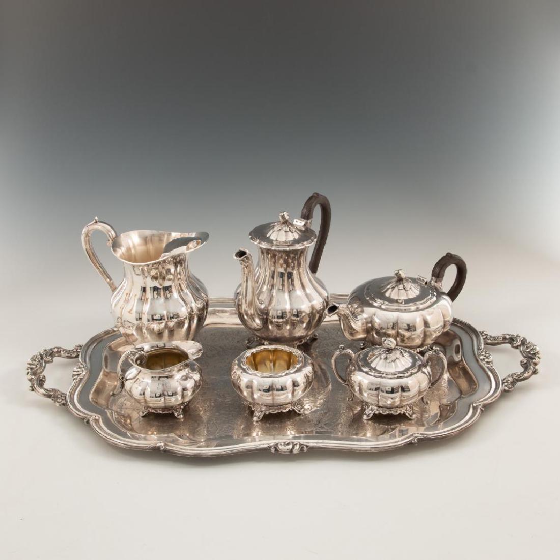MELON SHEFFIELD COMMUNITY SILVERPLATE TEA OR COFFEE SET Feb 23, 2019