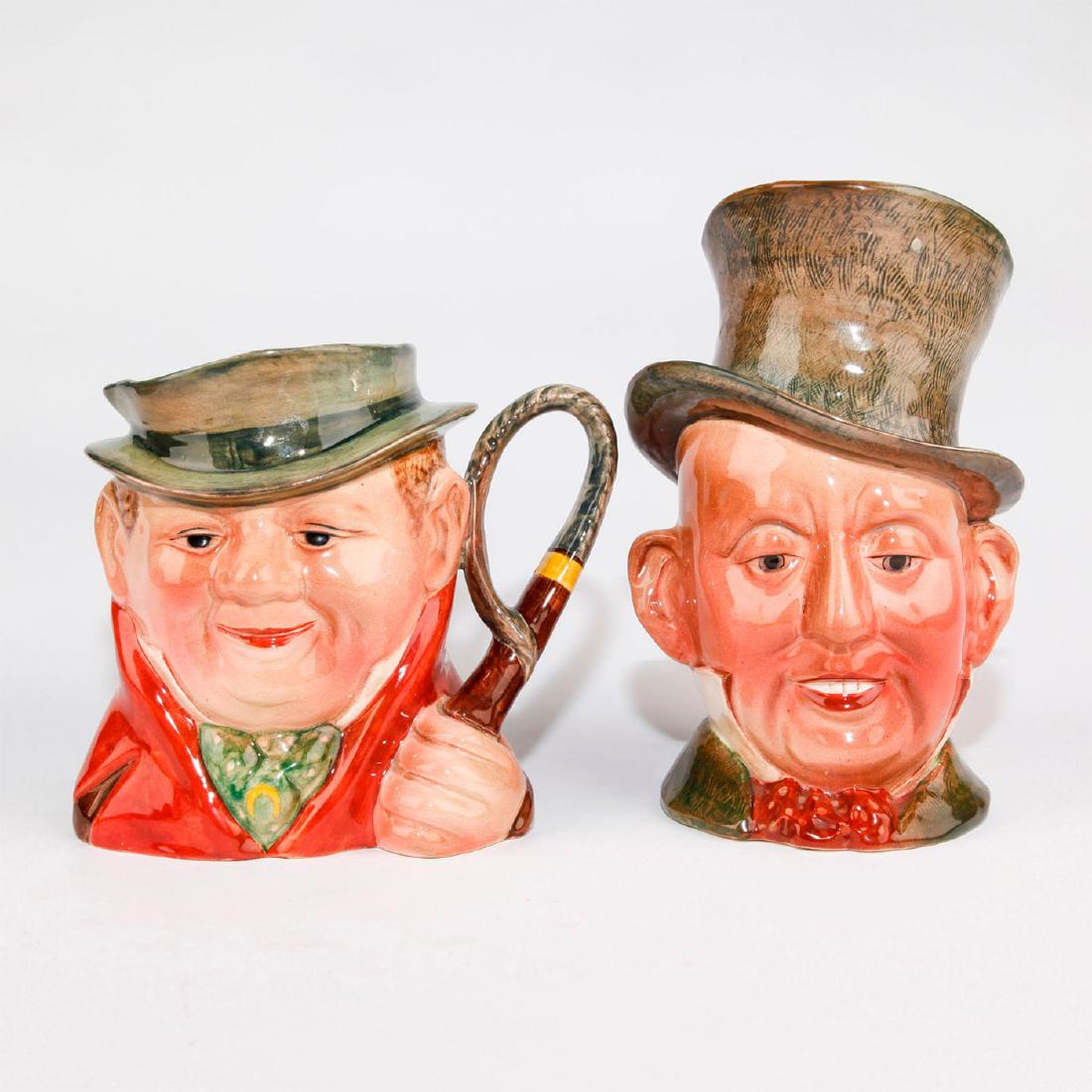 2 BESWICK DICKENS CHARACTER JUGS, MICAWBER AND TONY (1 of 5)