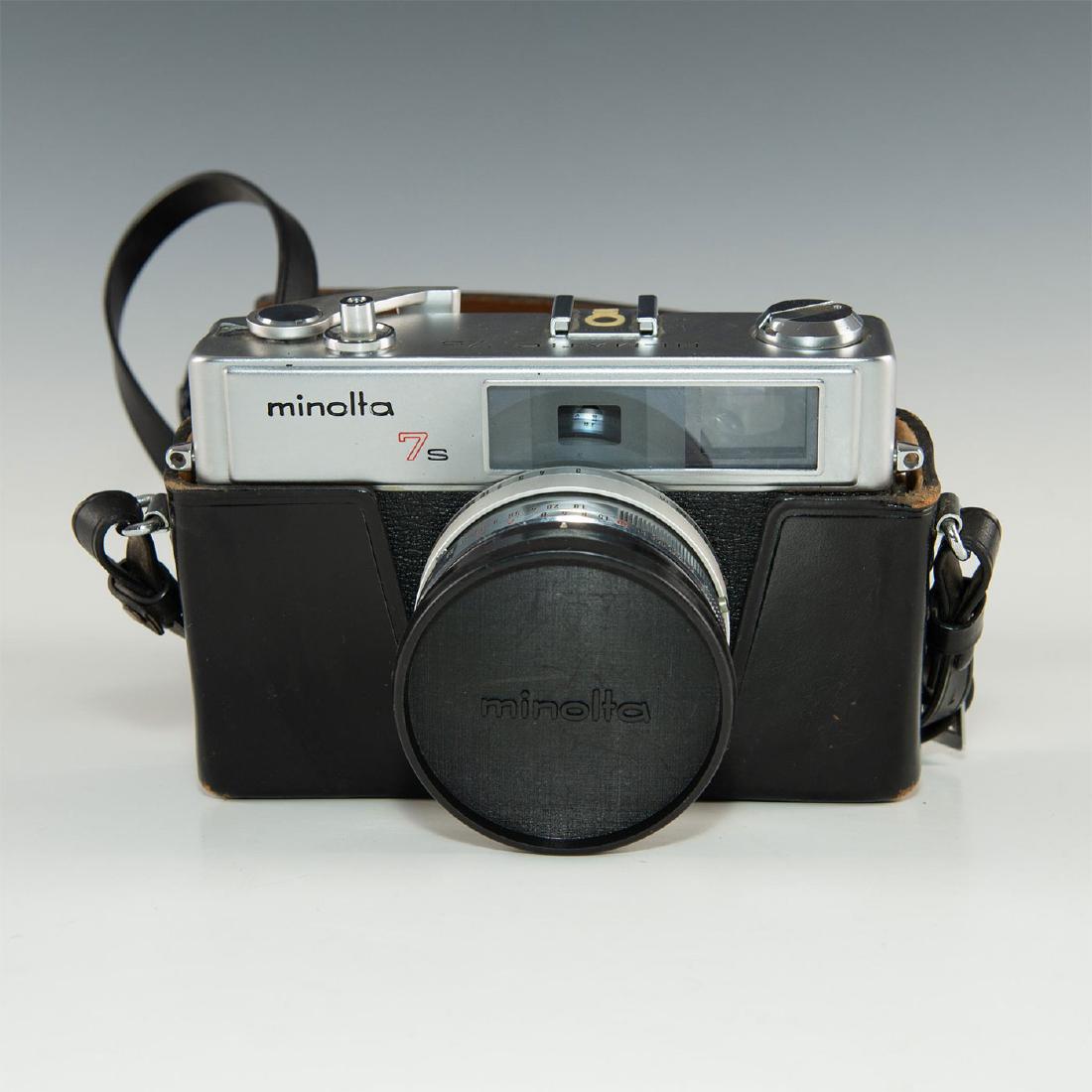 ICONIC MINOLTA 7S 35MM RANGEFINDER CAMERA (1 of 8)