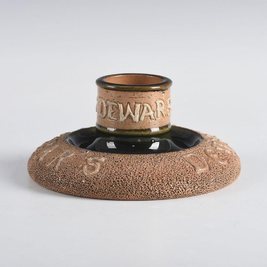 DOULTON LAMBETH STONEWARE MATCH HOLDER AND STRIKER (1 of 5)