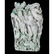 CHINESE CARVED JADE MONUMENTAL FIGURAL GROUP, LAUGHING