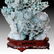 PAIR OF CHINESE CARVED JADE PHEASANT BIRDS, WOODEN - 17
