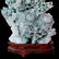 PAIR OF CHINESE CARVED JADE PHEASANT BIRDS, WOODEN - 18