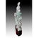 PAIR OF CHINESE CARVED JADE PHEASANT BIRDS, WOODEN - 9