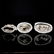 CHINESE GLAZED PORCELAIN SET OF 9 BLANC DE CHINE - 10