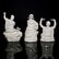 CHINESE GLAZED PORCELAIN SET OF 9 BLANC DE CHINE - 6