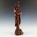 HAND CARVED WOODEN FIGURE OF GUAN YIN - 13