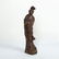 HAND CARVED WOODEN FIGURE OF GUAN YIN