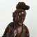 HAND CARVED WOODEN FIGURE OF GUAN YIN - 2