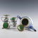 GROUP OF 7 JAPANESE TEACUPS AND TEAPOT - 4
