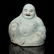 CHINESE SEATED SMILING PORCELAIN BUDDHA