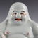 CHINESE SEATED SMILING PORCELAIN BUDDHA - 5