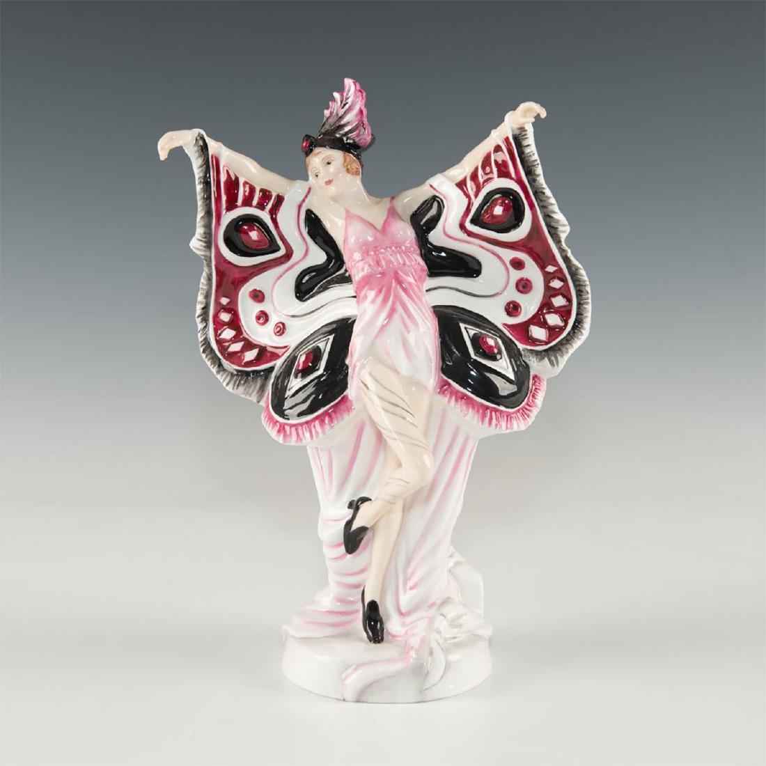 ROYAL DOULTON FIGURE THE PEACOCK COLORWAY HN4889 (1 of 3)