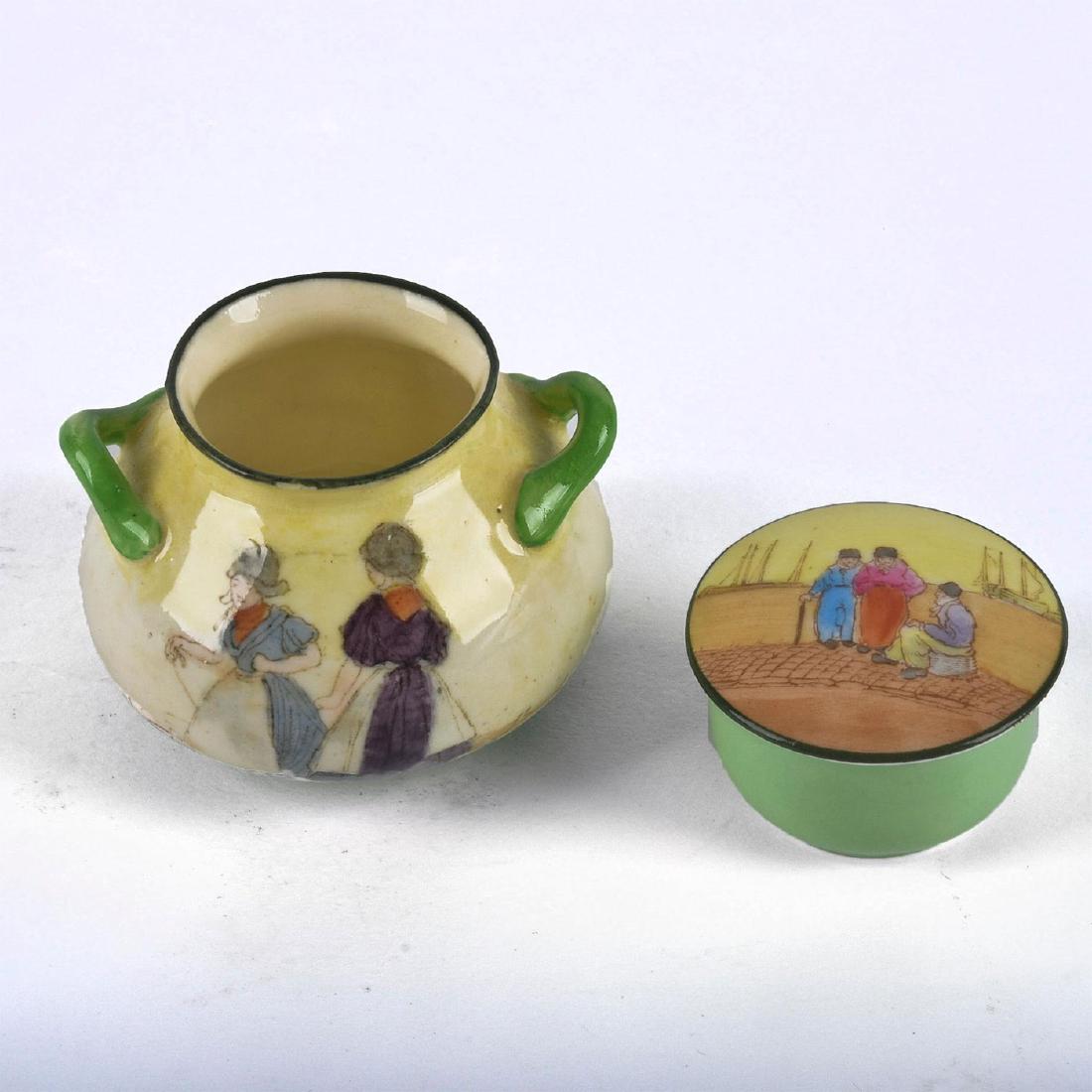 SET OF TWO ROYAL DOULTON SERIESWARE MINIATURES (1 of 8)