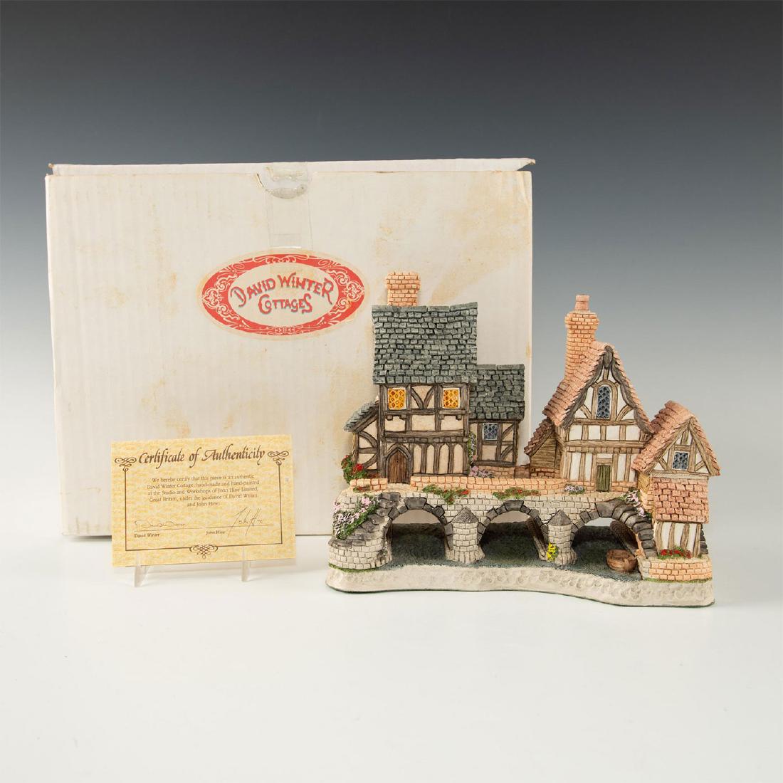 David Winter Cottage, Arches Thrice, Artist Signed