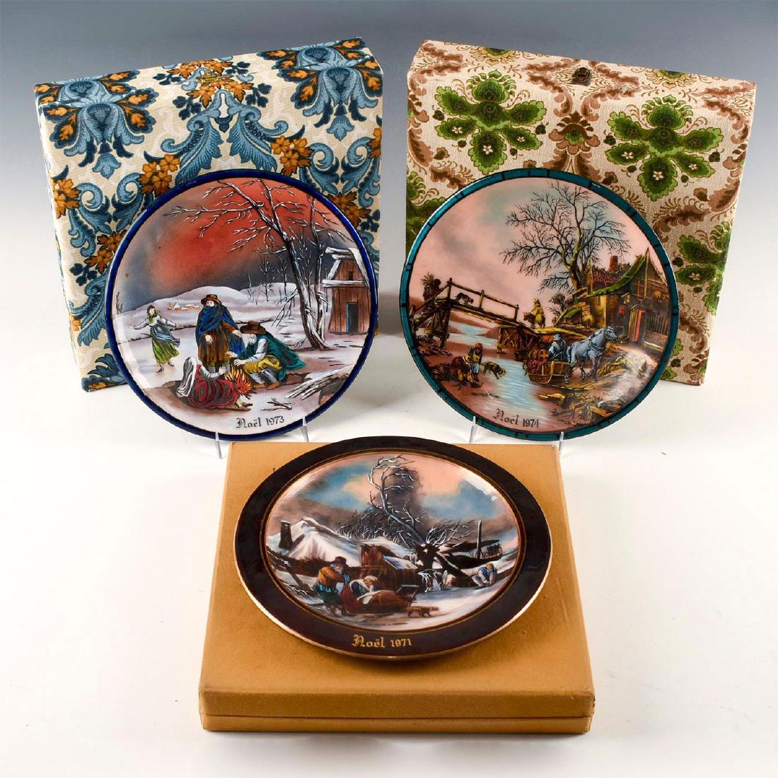 JEAN-PAUL LOUP SET OF 3 COLLECTOR PLATES (1 of 6)