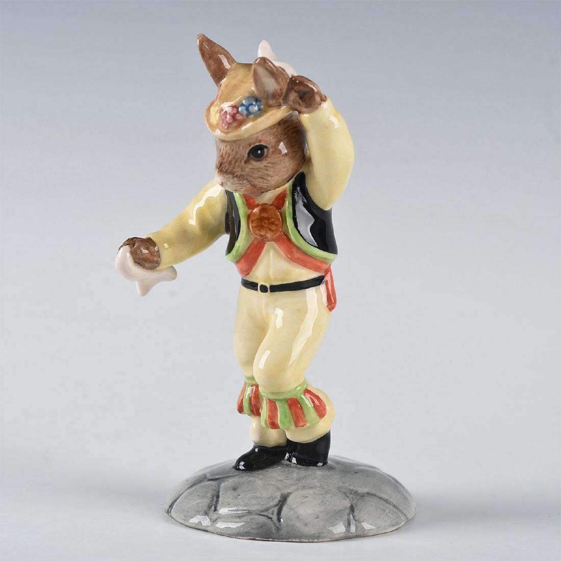 ROYAL DOULTON BUNNYKINS FIGURINE MORRIS DANCER DB204 (1 of 5)
