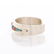STERLING FRANK YAZZIE NECKLACE; SILVER CUFF W. STONES - 9