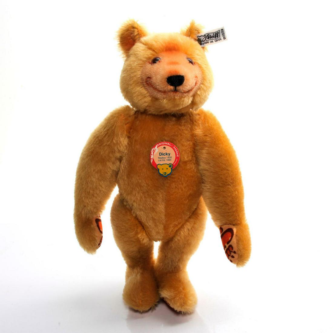 STEIFF REPLICA 1930 BEAR, DICKY 0172/32, 1985 (1 of 5)