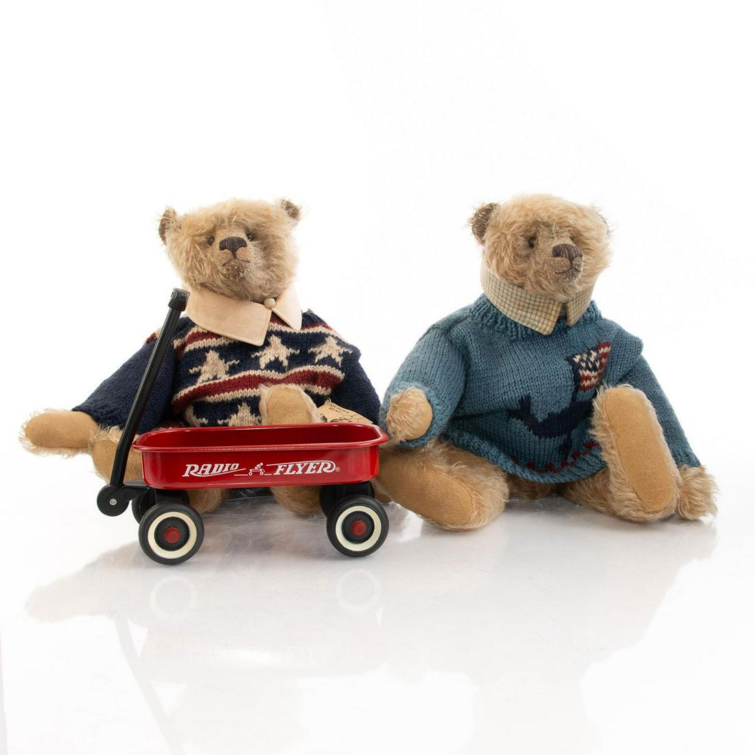 GROUP OF 2 PAT MURPHY AMERICANA SERIES TEDDY BEARS (1 of 13)