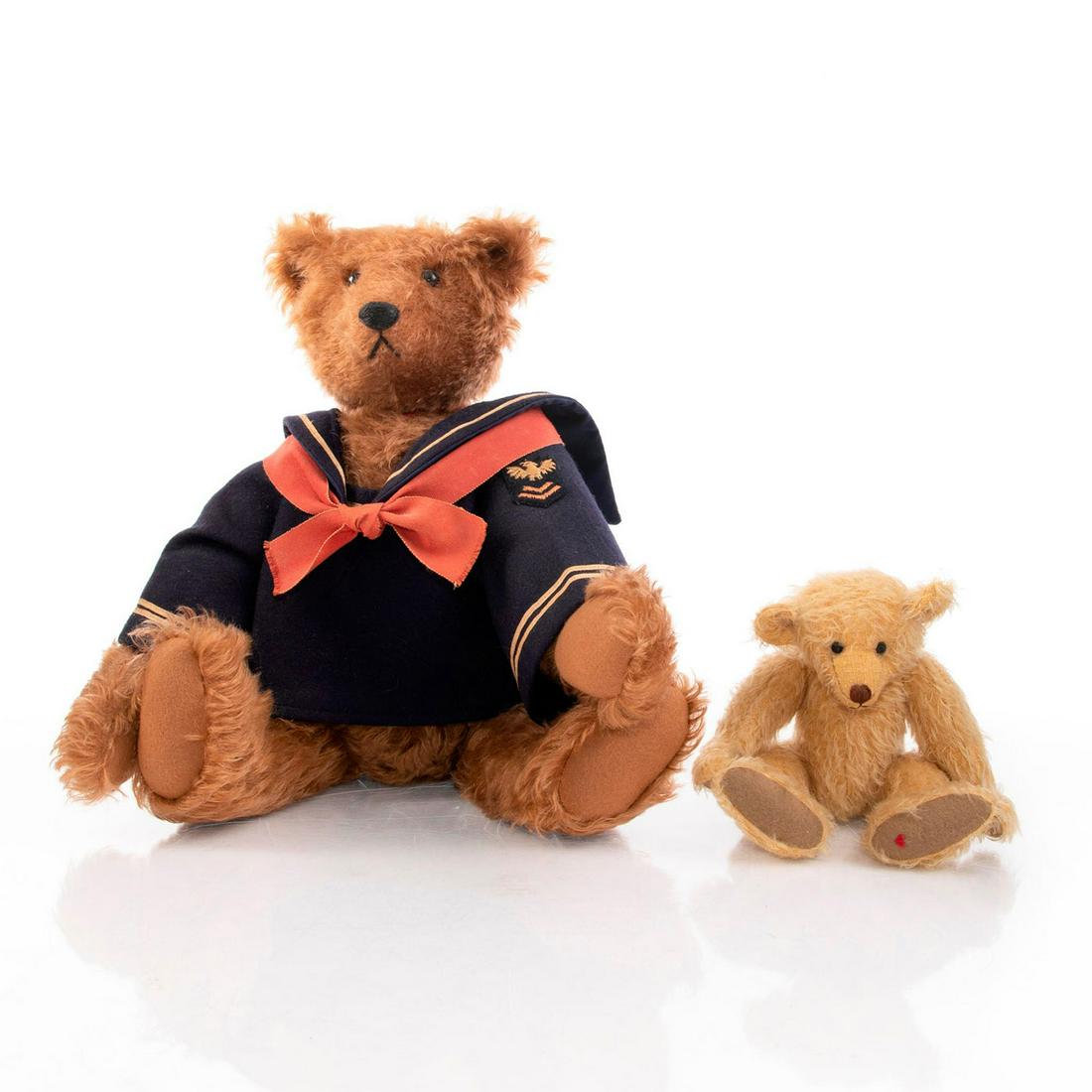 GROUP OF 2 LITTLE SKIPPER & LAURA CARUSO TEDDY BEARS (1 of 8)