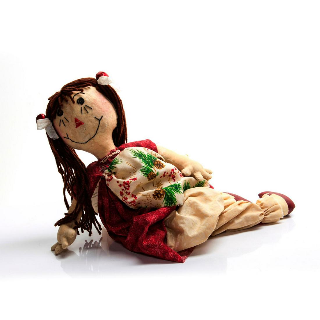 FOLK ART DOLL, SIGNED AND DATED, JESSIE ROSS ARTIST (1 of 7)