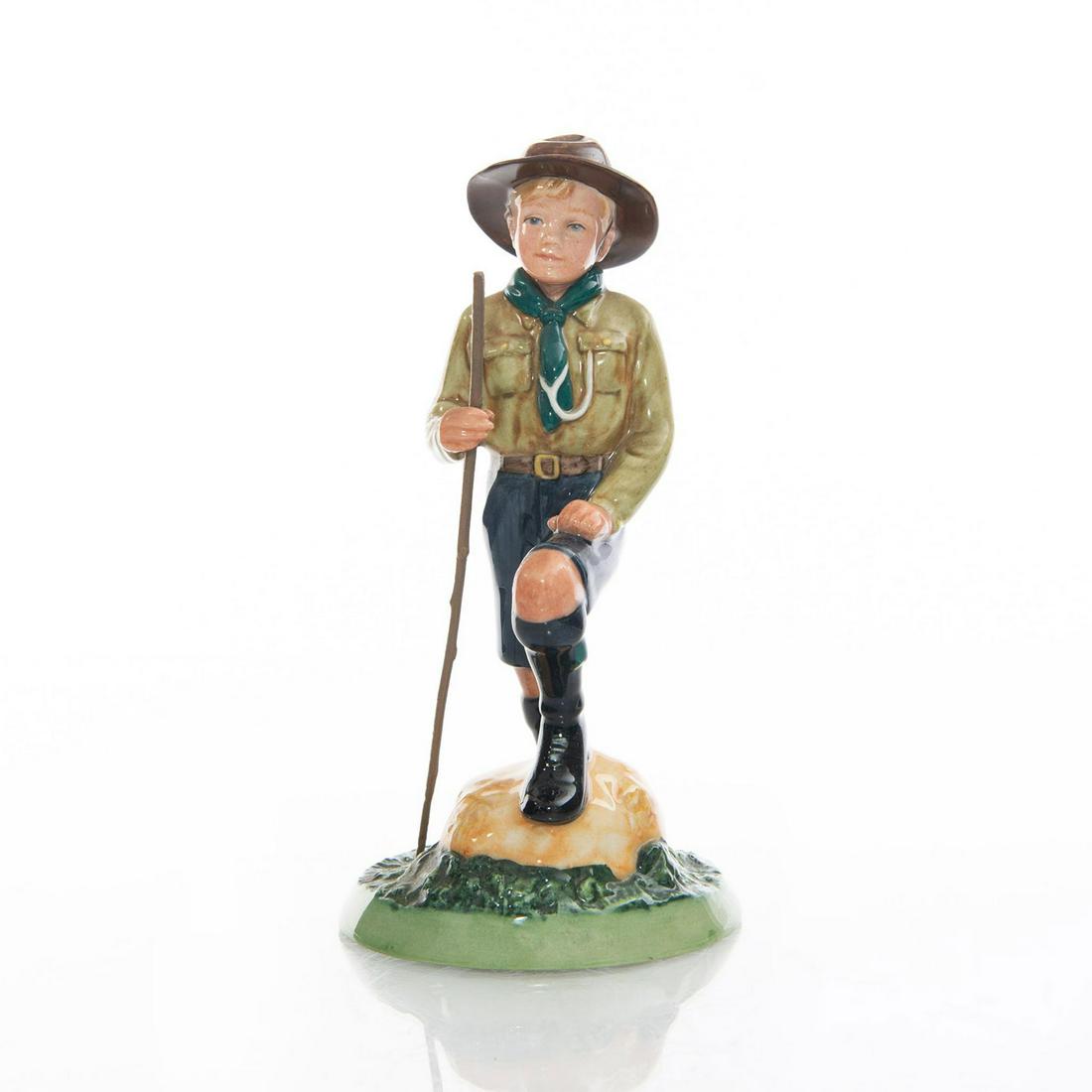 ROYAL DOULTON FIGURINE, BOY SCOUT HN3462 (1 of 6)