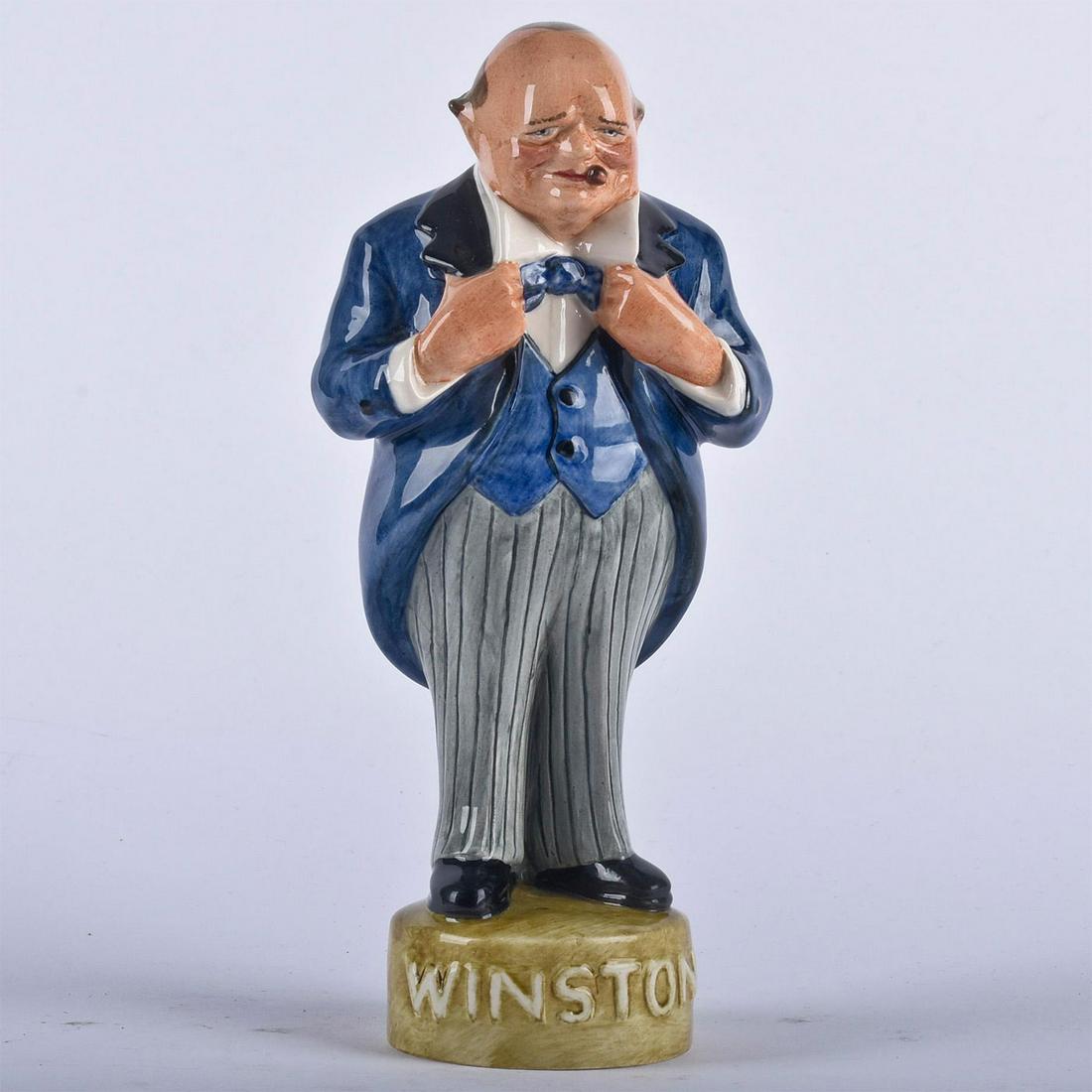 BAIRSTOW MANOR FIGURINE, WINSTON CHURCHILL - STRUBE (1 of 5)