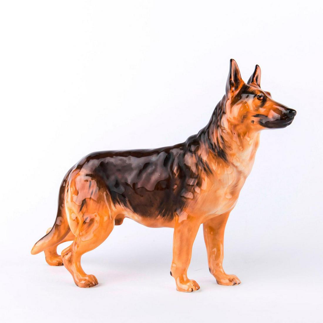 MEDIUM ROYAL DOULTON DOG FIGURE, ALSATIAN HN1116 (1 of 5)