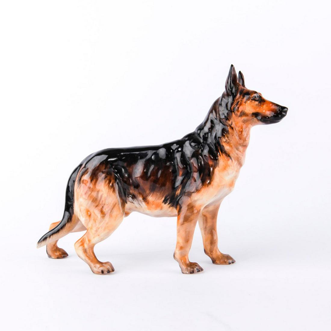 SMALL ROYAL DOULTON DOG FIGURE, ALSATIAN HN1117 (1 of 4)