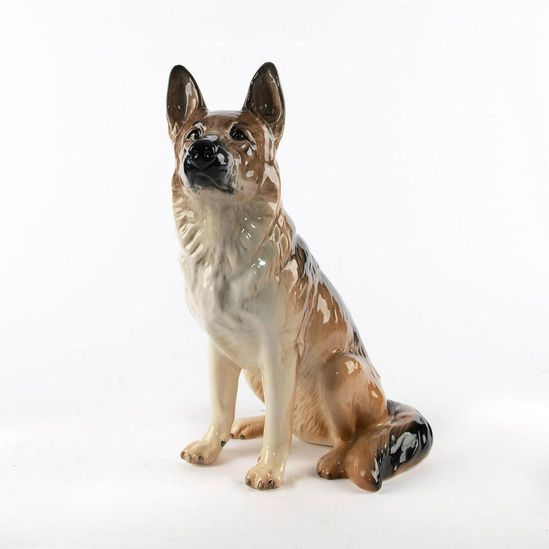 LARGE ROYAL DOULTON FIRESIDE DOG FIGURE, ALSATIAN DA88 (1 of 8)