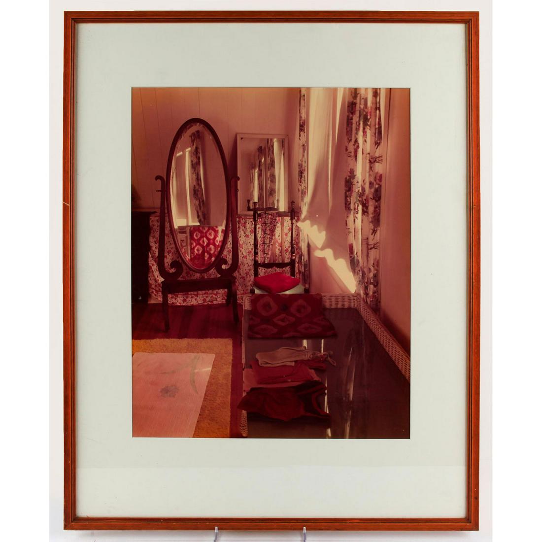 JOEL MEYEROWITZ, INTEROIR PROVINCETOWN 1977: Black and White photographic print, signed, dated on verso. Joel Meyerowitz is a American street, portrait and landscape photographer. 20"H x 16"W, pictured. Artist: Joel Meyerowitz Issued: 1977 Dimen