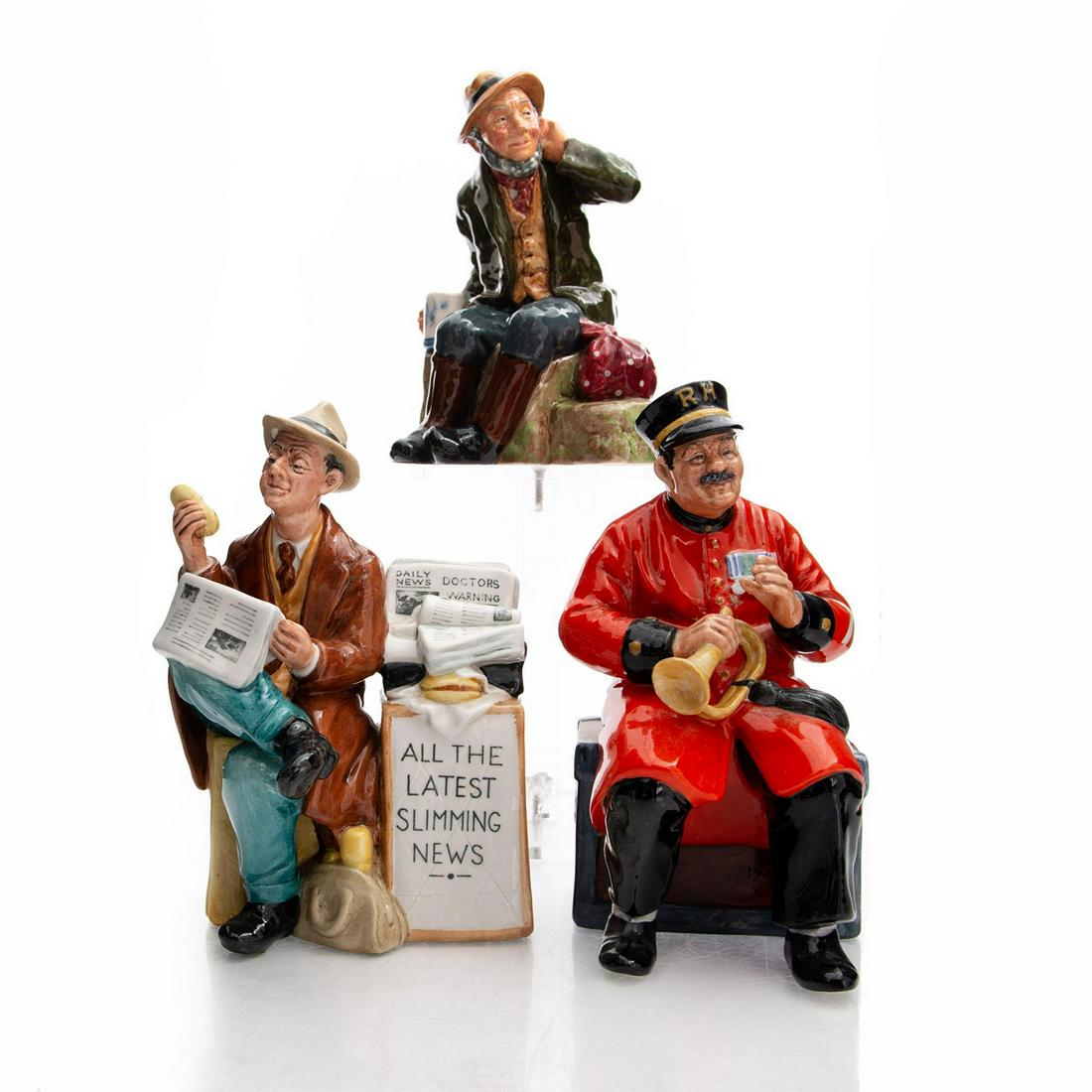 3 VARIOUS ROYAL DOULTON FIGURINES (1 of 5)