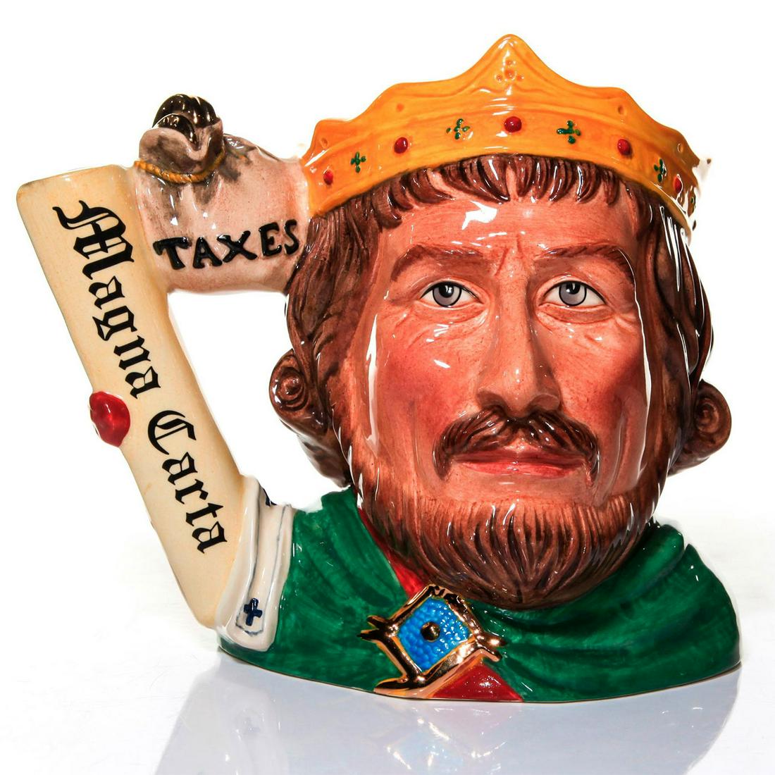 ROYAL DOULTON CHARACTER JUG, KING JOHN D7125 (1 of 4)