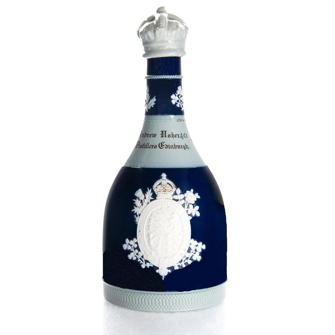 COPELAND LATE SPODE KING GEORGE V AND QUEEN MARY BOTTLE (1 of 7)