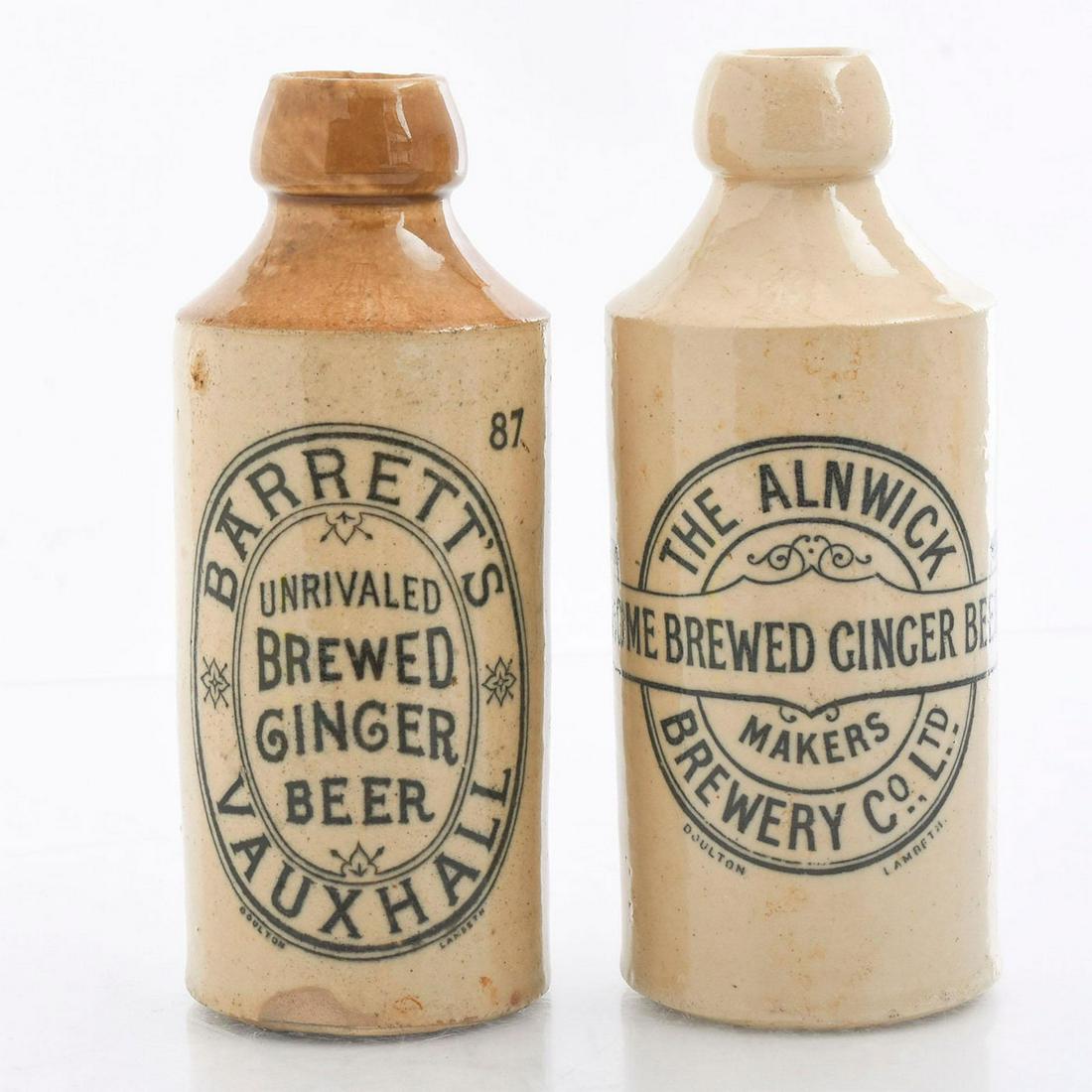 2 DOULTON LAMBETH CERAMIC GINGER BEER BOTTLES (1 of 7)