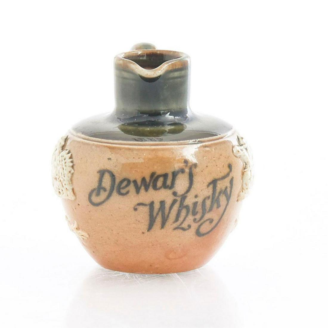 DOULTON LAMBETH MINIATURE DEWAR'S WHISKY PITCHER (1 of 4)
