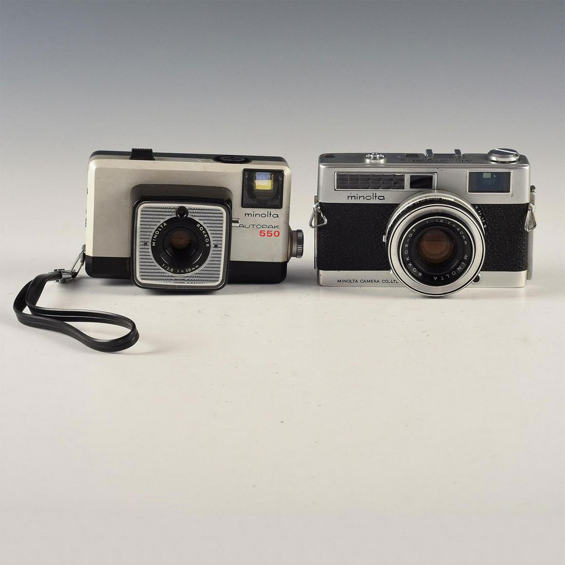 PAIR OF MINOLTA CAMERAS (1 of 7)