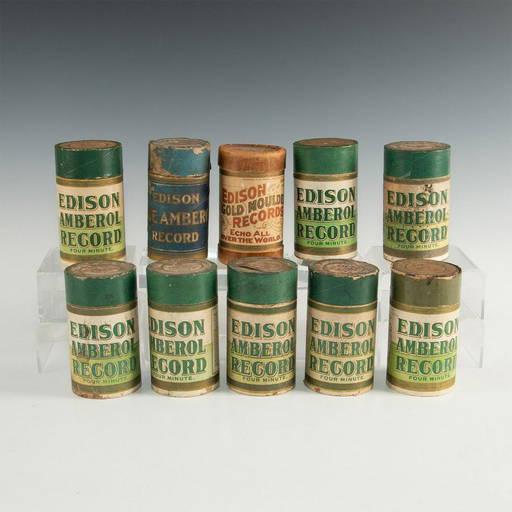 10 Edison Cylinder Records